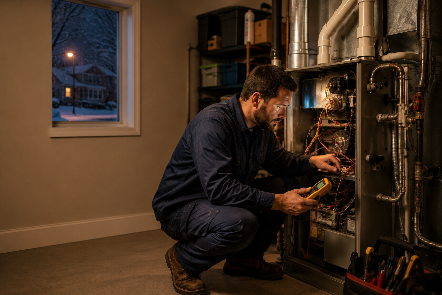 Airway Heights furnace repair technician